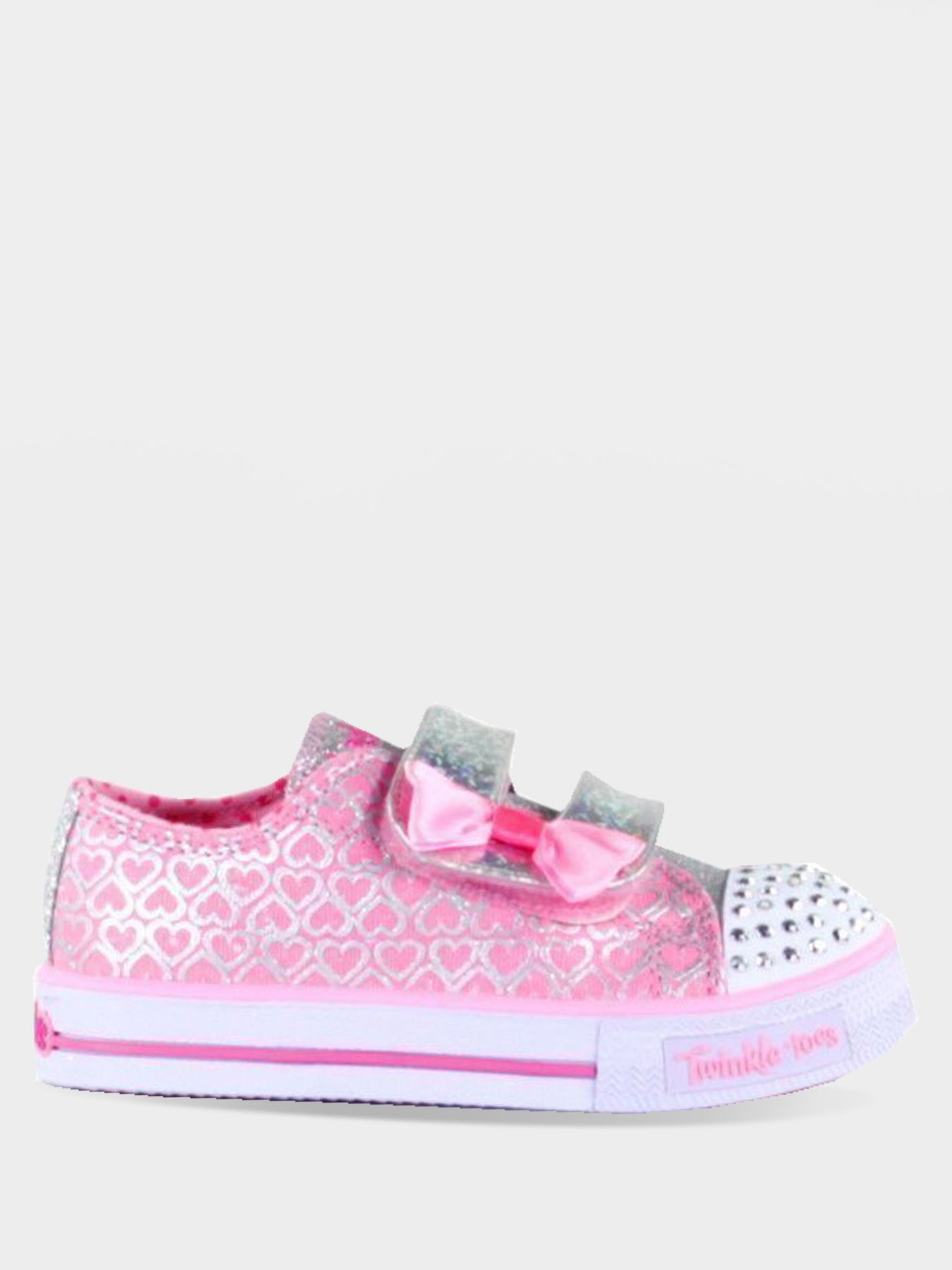 Кеди Skechers Twinkle Toes: Shuffles - Glitter Pop модель 10576N PKSL Фото