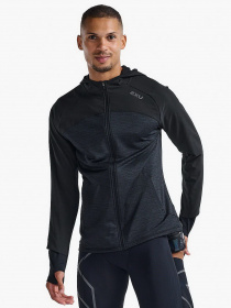 Худи и свитшоты 2XU Ignition Shield Hooded Mid Layer модель MR6829a-BLK/BRF Фото