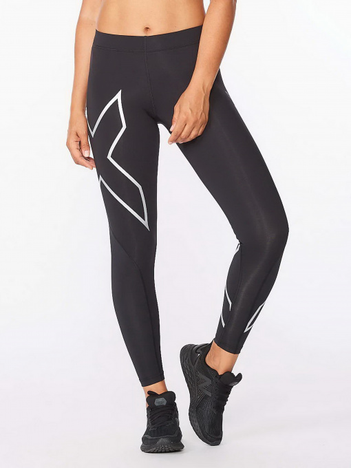 Штани 2XU Core модель WA4173b-BLK/SIL Фото