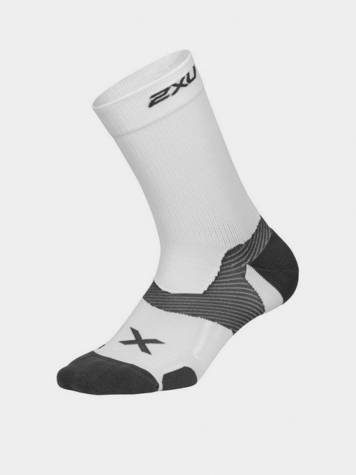 Носки и гольфы 2XU Vectr Cushion Crew модель UA5053e-WHT/GRY Фото