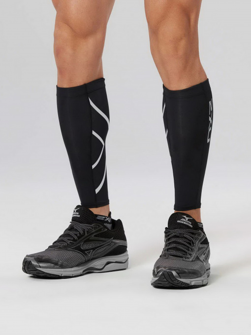 Носки и гольфы 2XU Compression Calf Guard модель UA1987b-BLK/BLK Фото