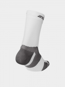 Шкарпетки та гольфи 2XU Vectr Light Cushion Crew модель UA7005e-WHT/GRY Фото