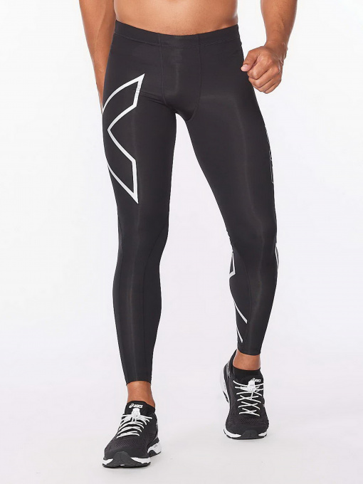 Брюки 2XU Core модель MA3849b-BLK/SIL Фото
