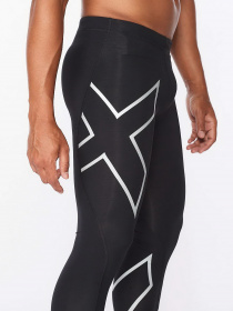 Штани 2XU Core модель MA3849b-BLK/SIL Фото