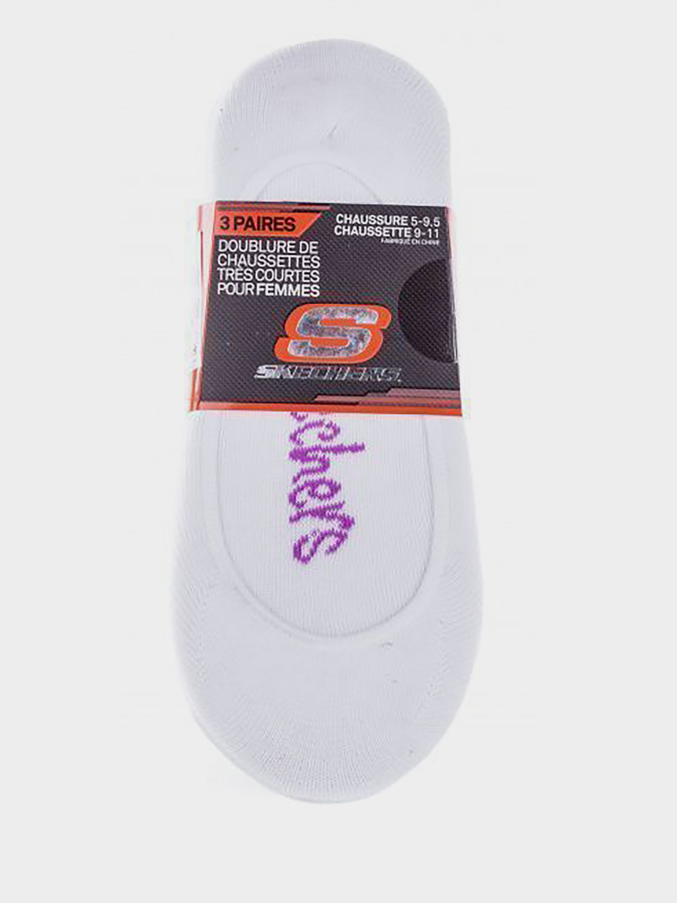 Шкарпетки та гольфи Skechers 3 Pack Superlow Liner модель S104885-102 Фото