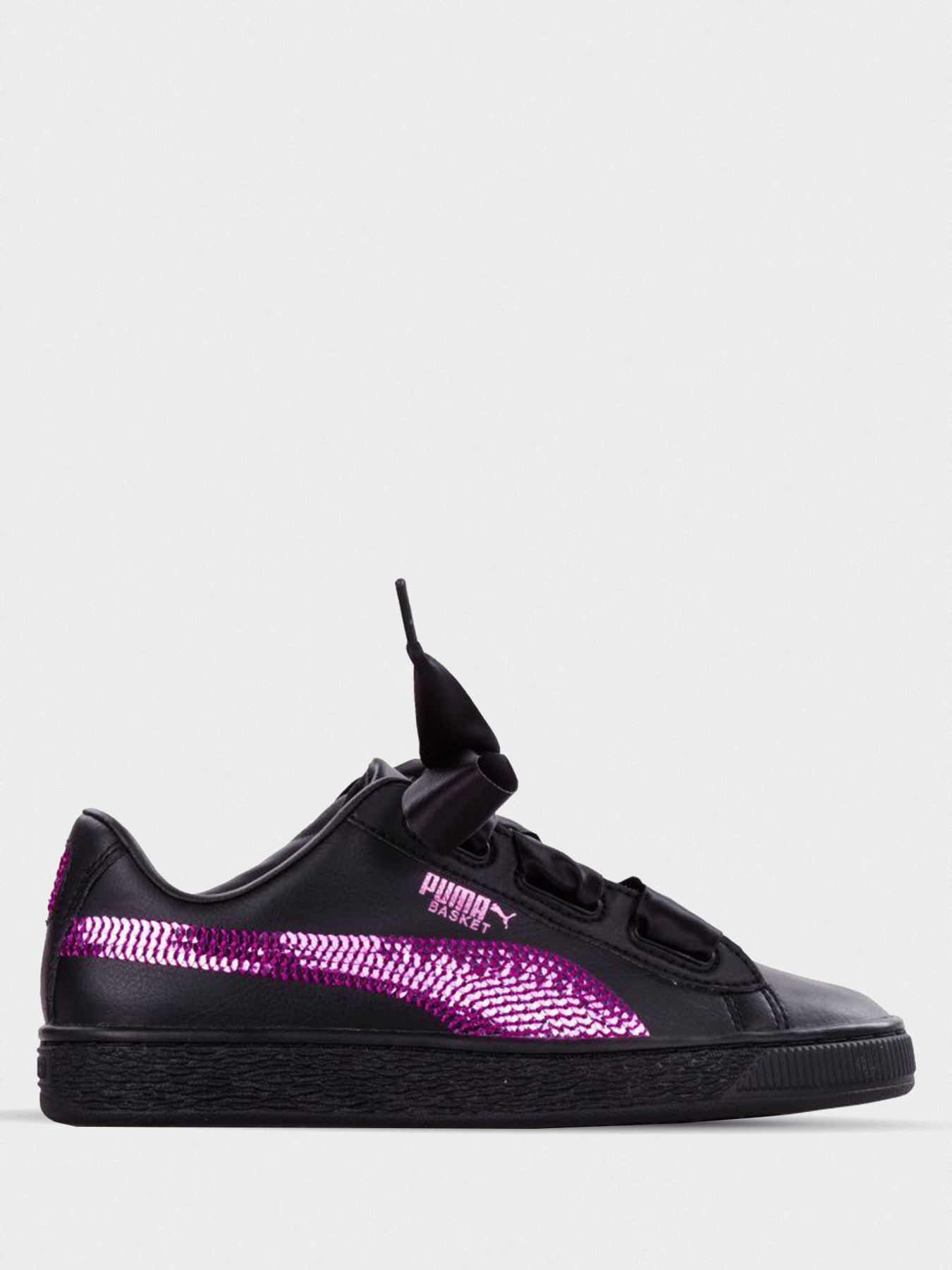 Кросівки PUMA Basket Heart Bling Jrс модель 36684701 Фото