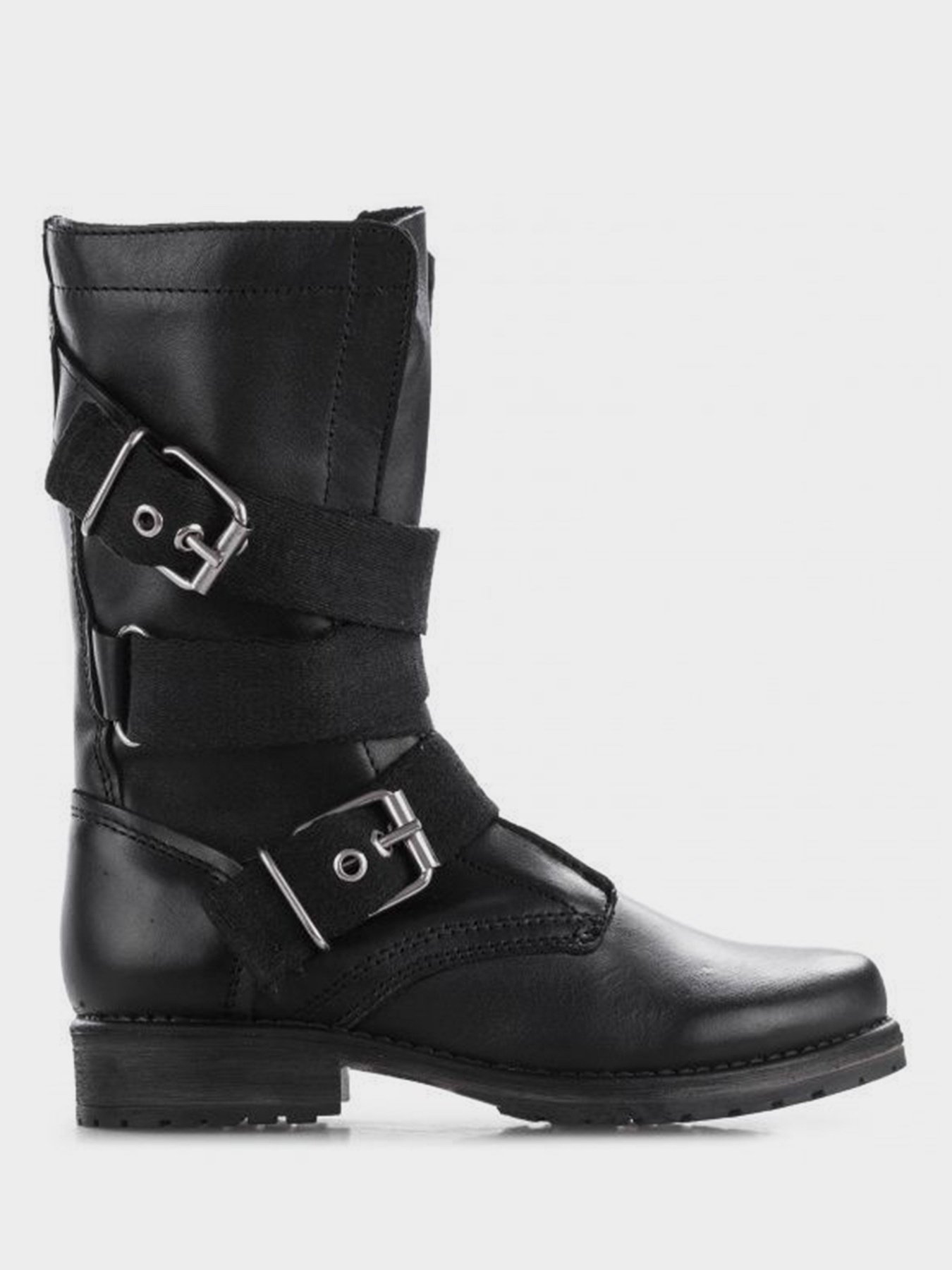 Черевики та чоботи Steve Madden модель SM11000121 BLACK LEATHER Фото