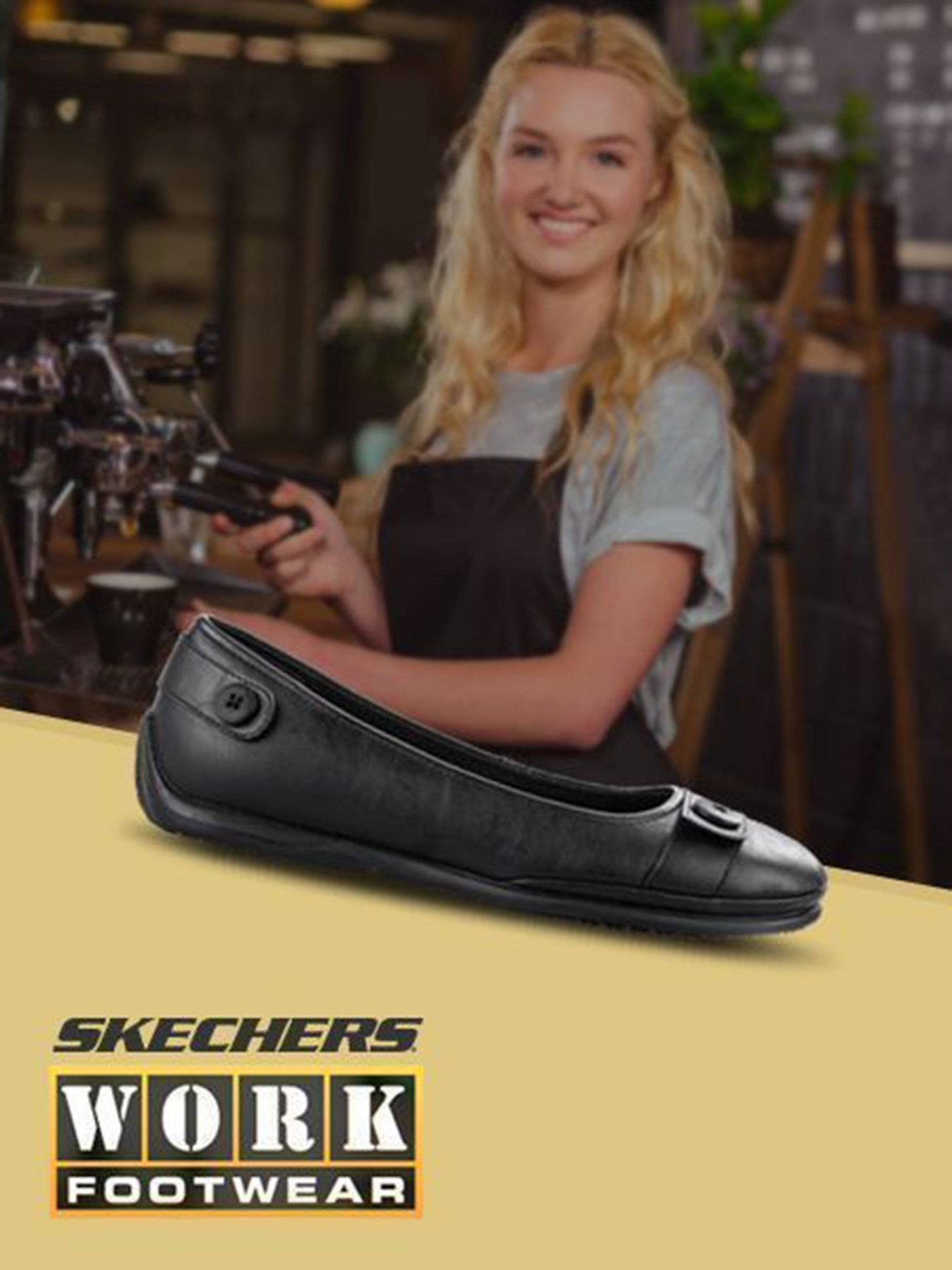 Туфлі та лофери Skechers Work: Flattery - Argoed модель 77255 BLK Фото