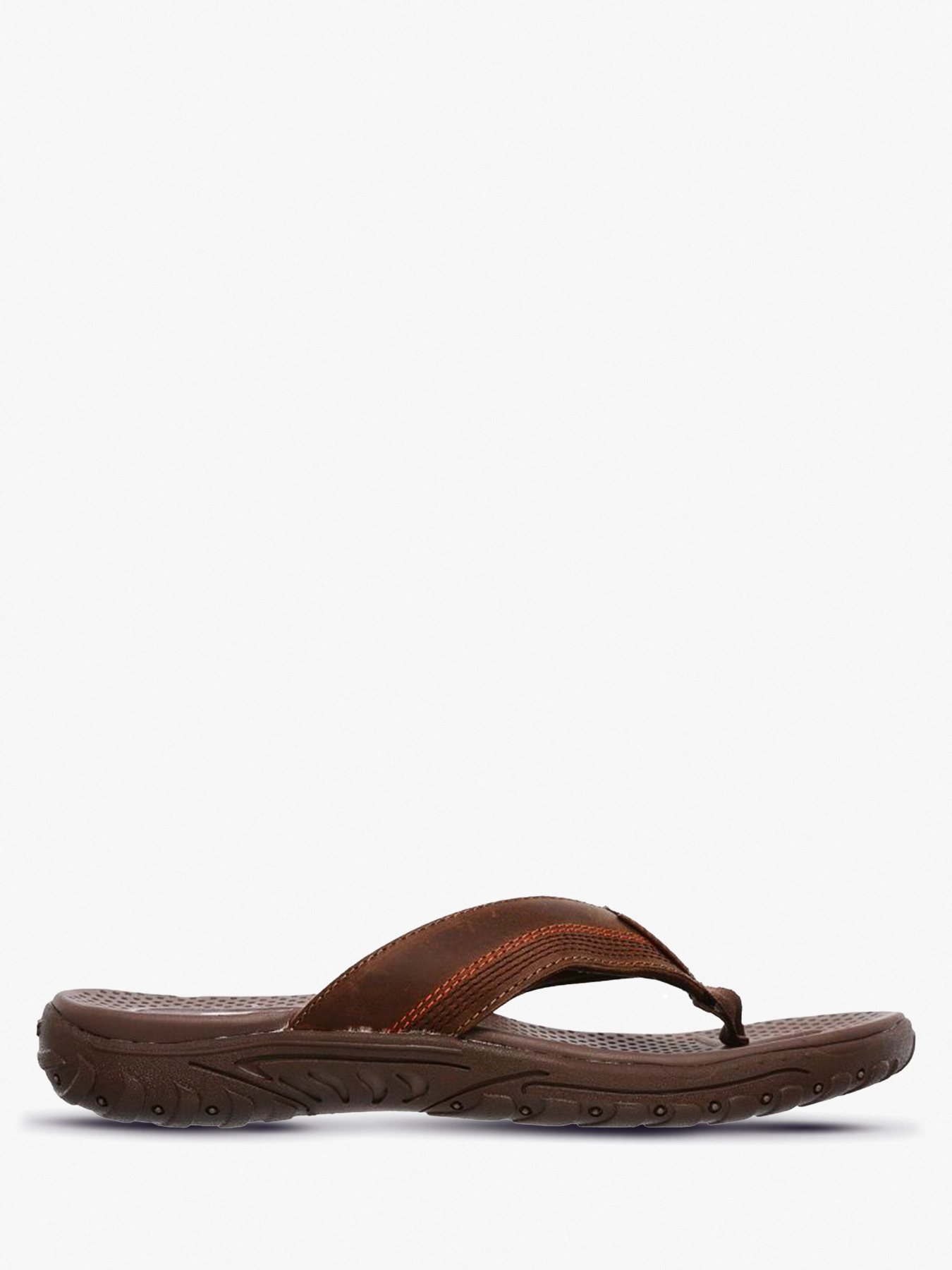 Шлёпанцы Skechers Relaxed Fit: Reggae - Cobano модель 65460 BRN Фото