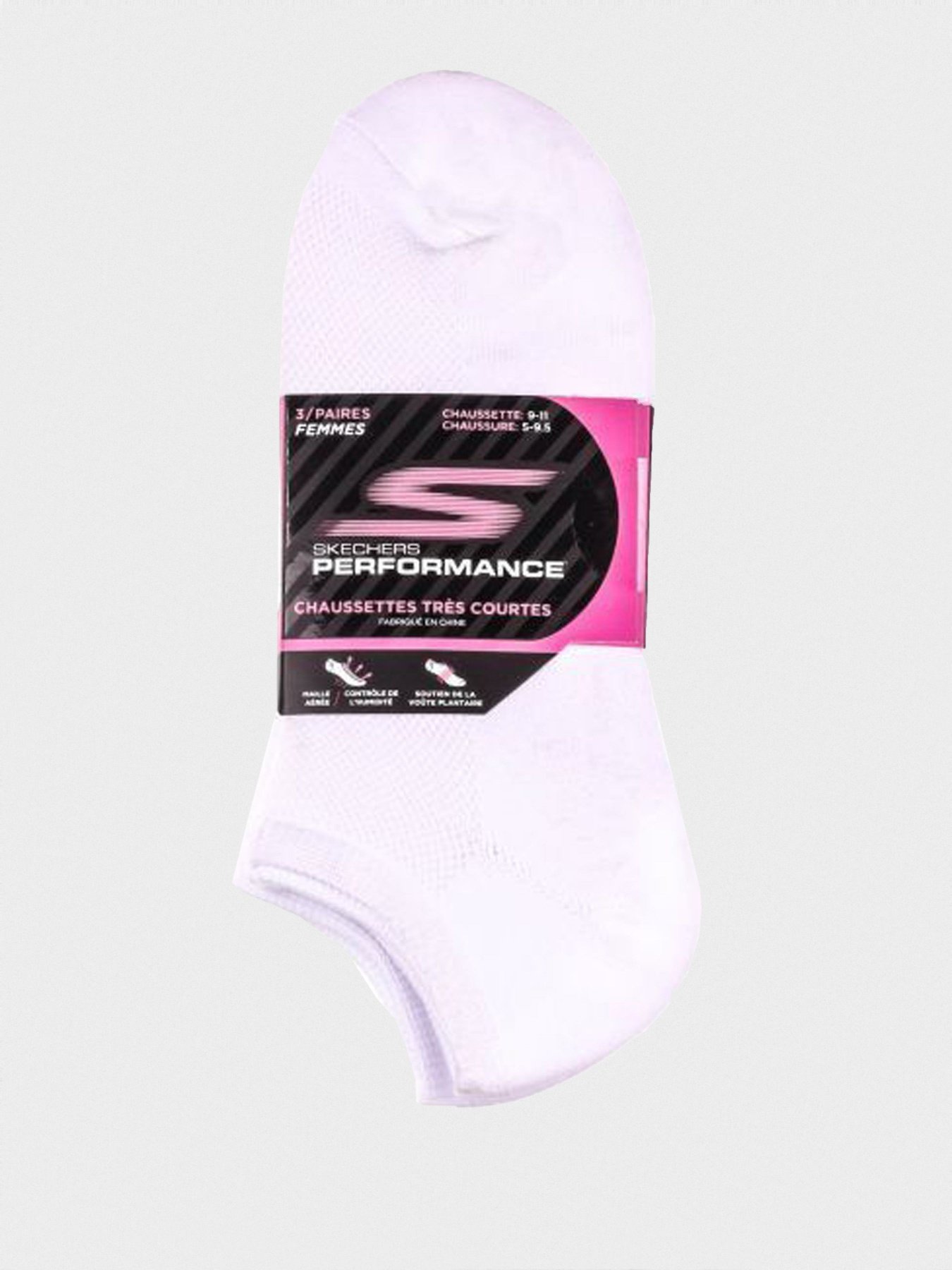 Шкарпетки та гольфи Skechers 3 Pair Performance модель S101720-105 Фото