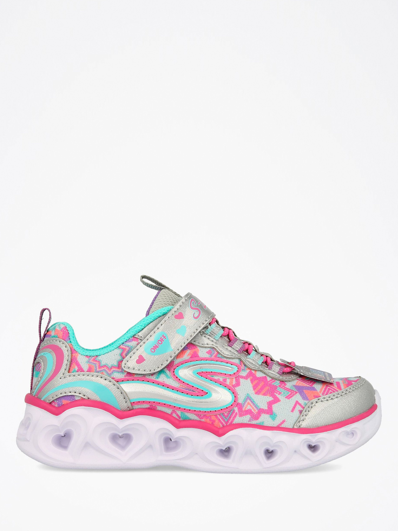 Кросівки Skechers S Lights: Heart Lights модель 20180L SMLT Фото