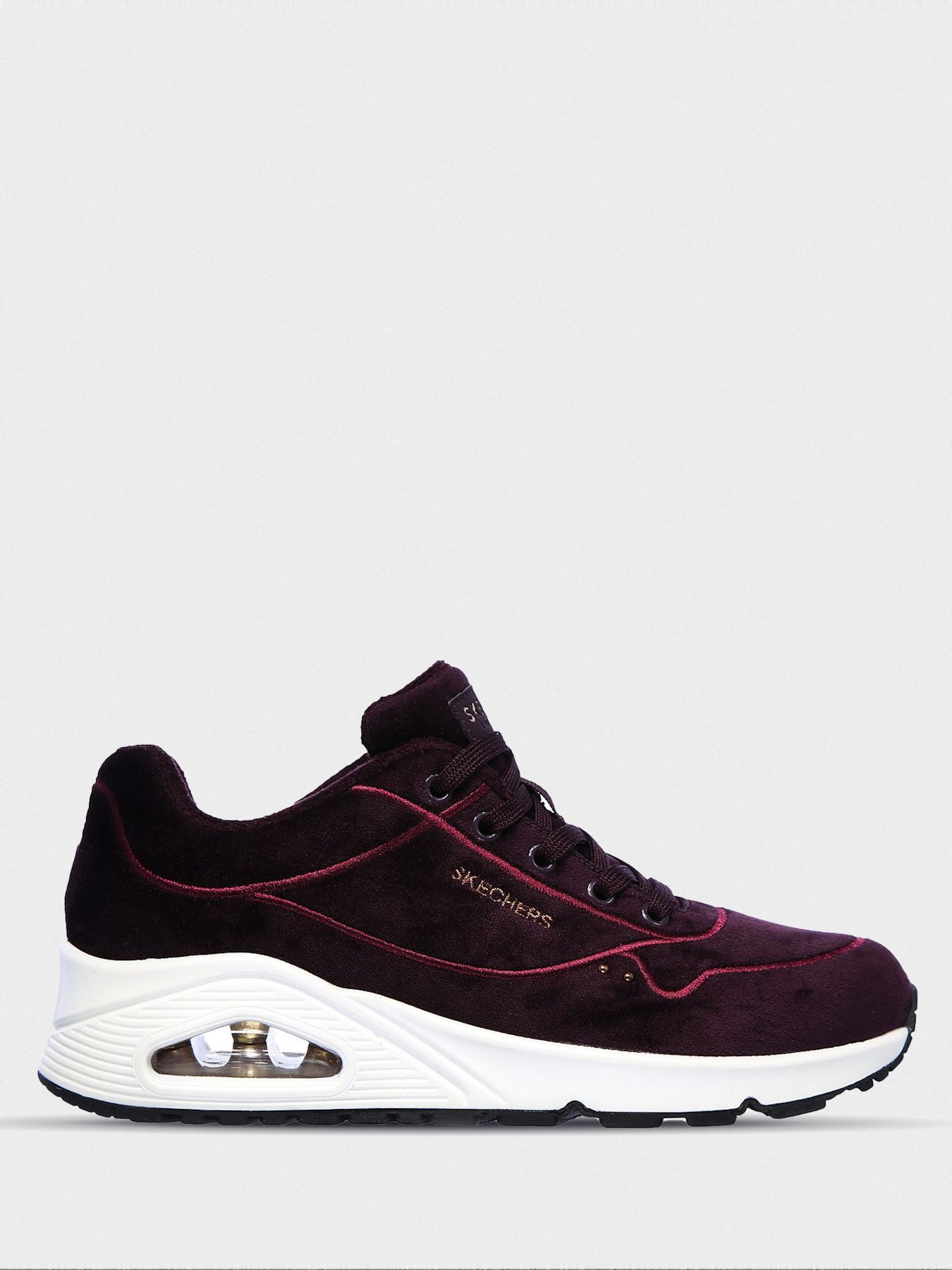 Кросівки Skechers Uno - Plum Fuzz модель 73669 PLUM Фото