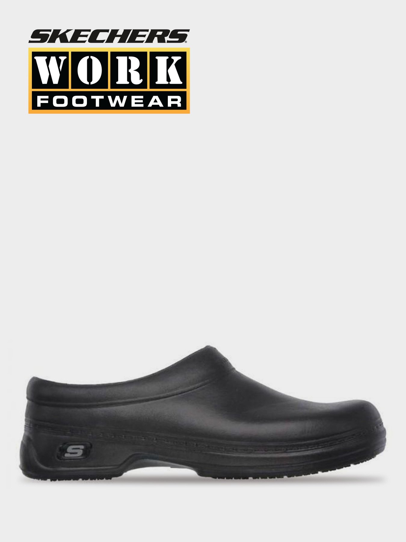 Напівчеревики Skechers Work: Oswald - Balder модель 76778 BLK Фото