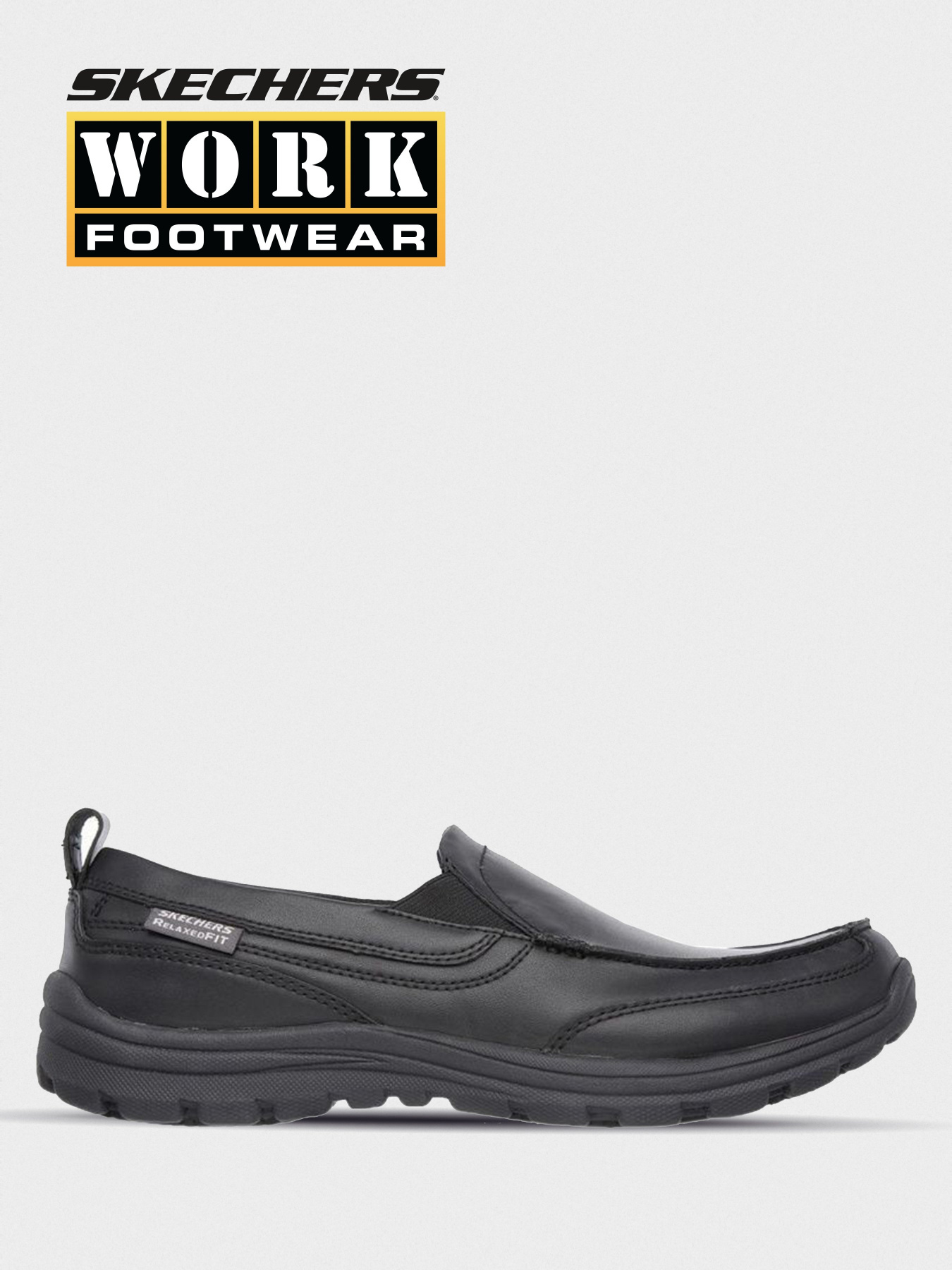 Слипоны и мокасины Skechers WORK: RELAXED FIT - HOBBES SR модель 77005 BOL Фото
