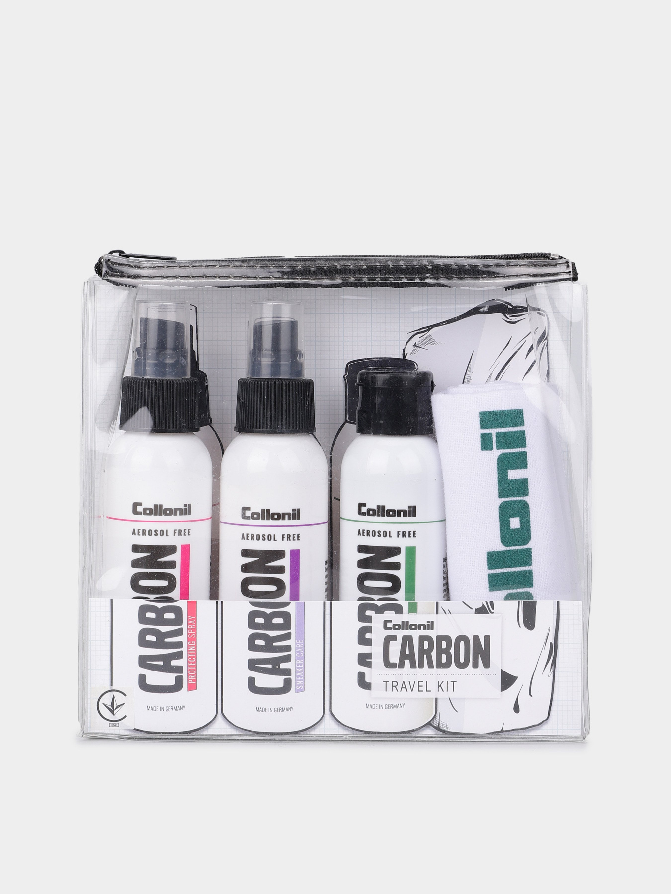 Догляд за взуттям Collonil модель Carbon LAB Travel Kit DGB Фото