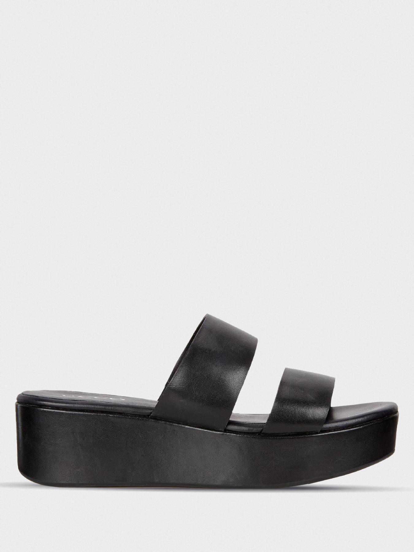 Шлёпанцы ECCO PLATEAU SANDAL модель 209003(01001) Фото