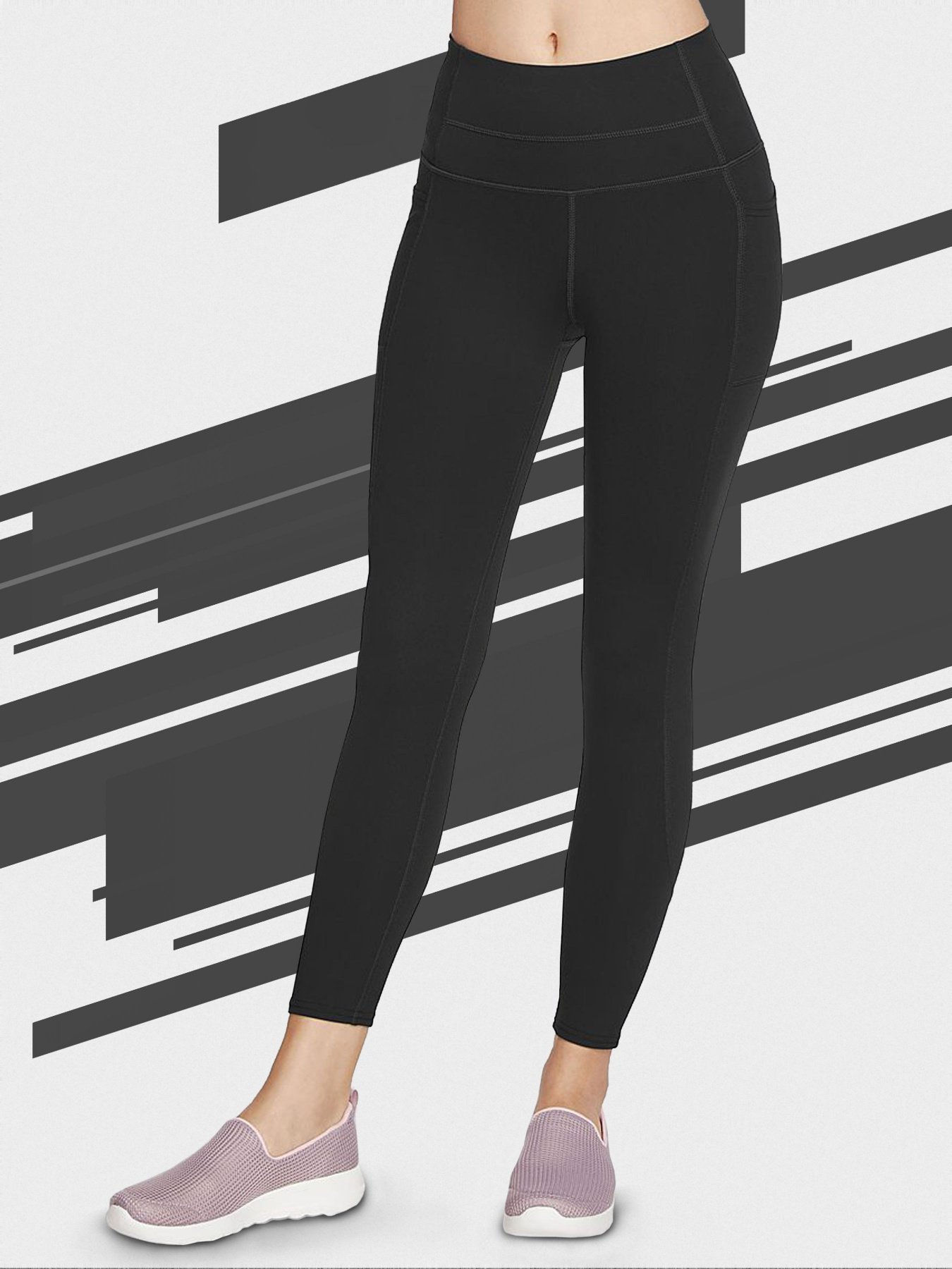 Брюки Skechers GOwalk Legging модель W03LG31B BLK Фото
