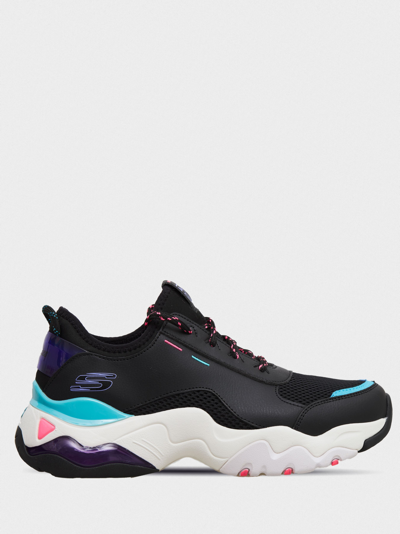 Кросівки Skechers D'Lites модель 149086 BKMT Фото