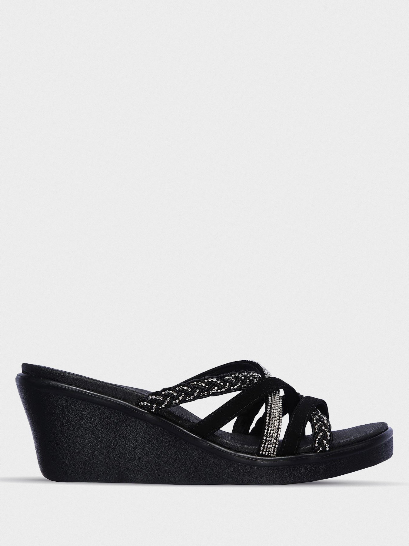 Шлёпанцы Skechers Cali модель 119024 BLK Фото