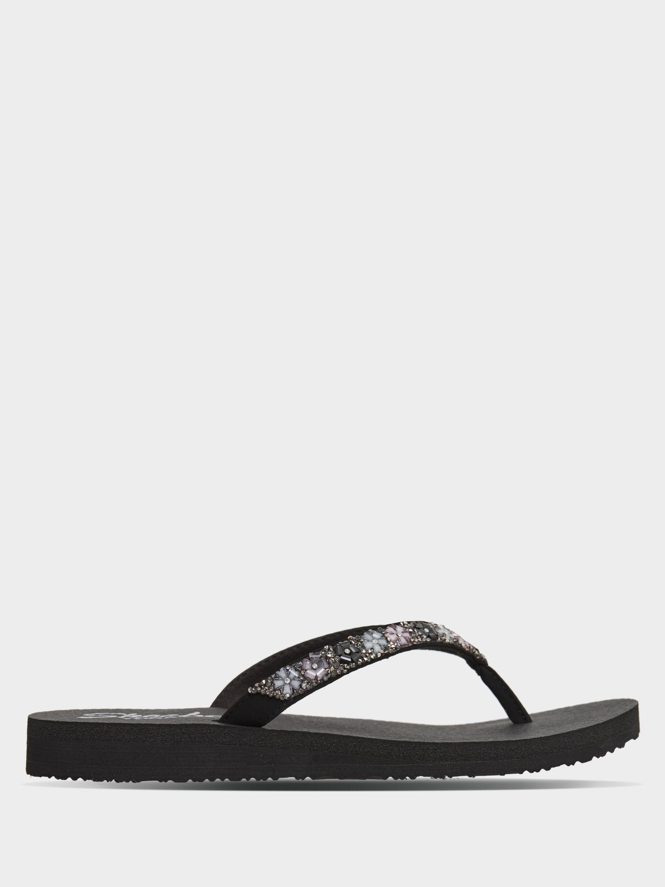 Шлёпанцы Skechers Cali Meditation - Daisy Deligh модель 31559 BLK Фото