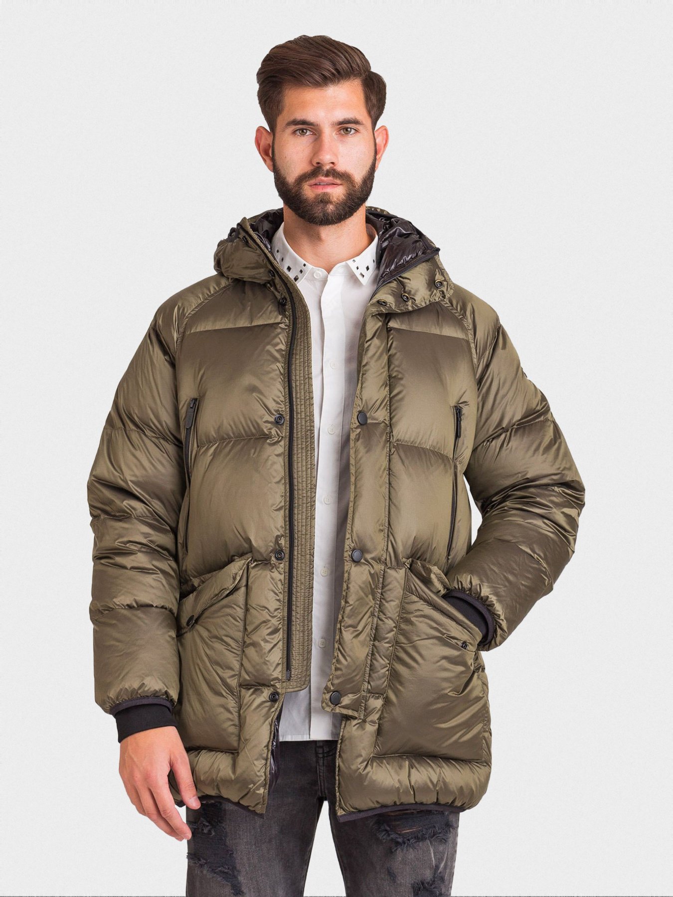 Куртки и дубленки Emporio Armani модель 6G1L78-1NPHZ-0582 Фото