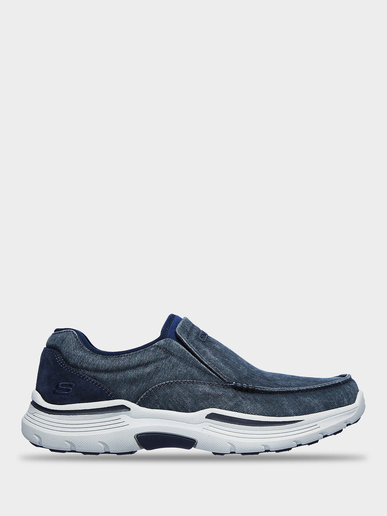 Слипоны и мокасины Skechers Relaxed Fit: Expended - Relfen модель 204009 BLU Фото