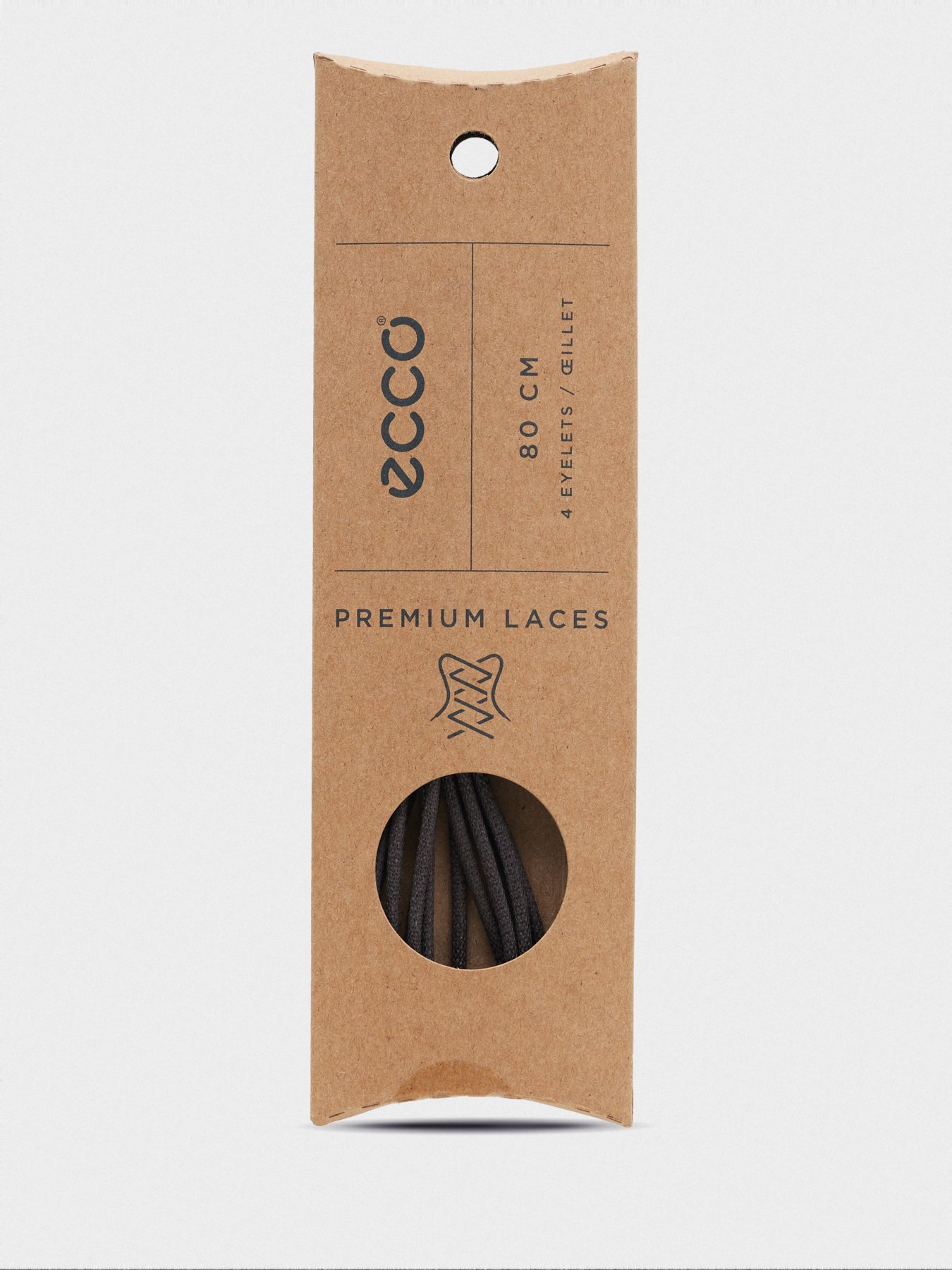 Аксессуары для обуви ECCO Round Laces 80 см модель 9044700(90651)-80 Фото
