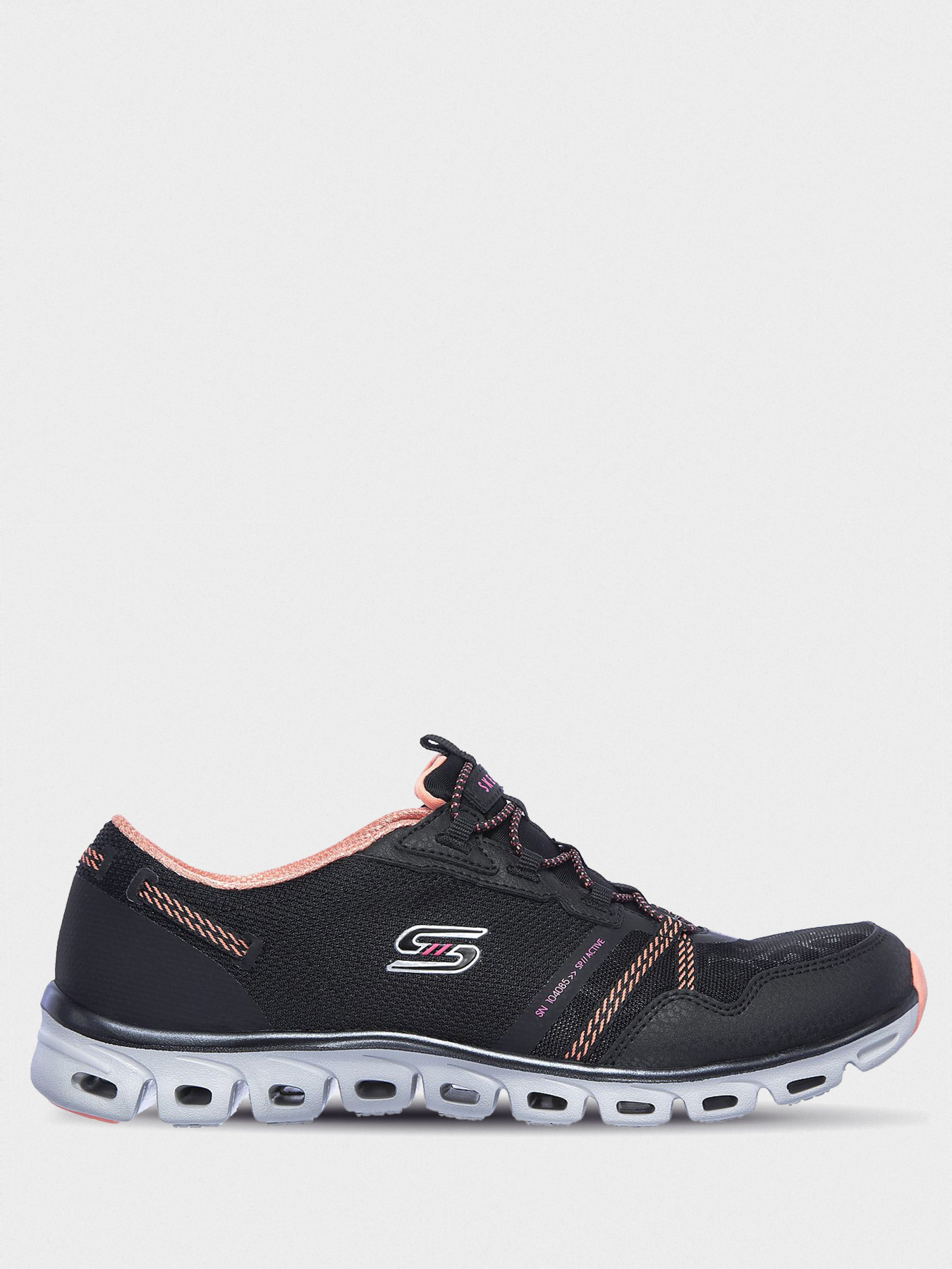 Кросівки Skechers Glide-Step - Act Nice модель 104085 BKCL Фото