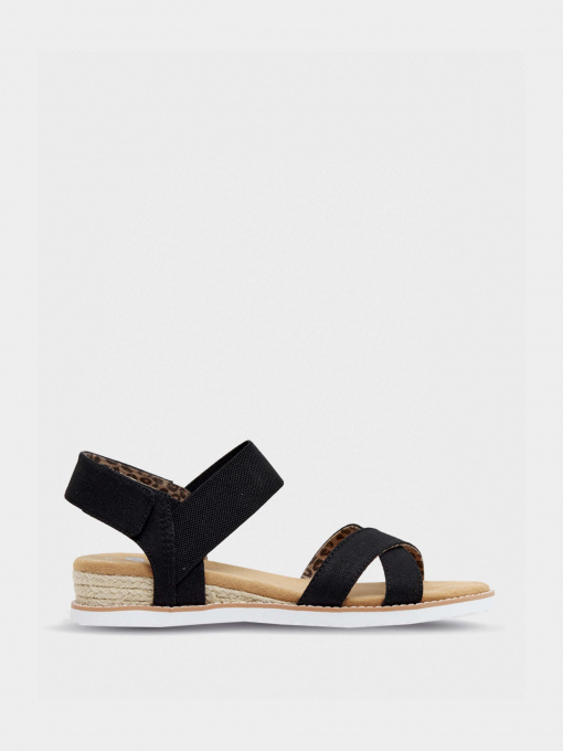 Босоніжки Skechers BOBS Desert Kiss - Secret Picnic модель 33386 BLK Фото