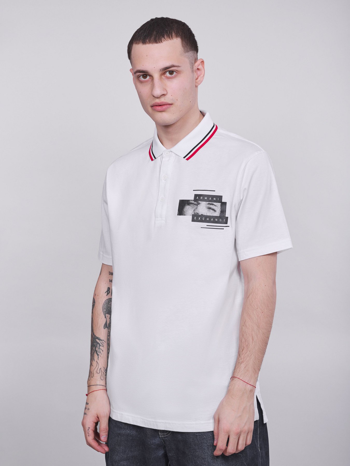 Поло Armani Exchange модель 6GZFBL-ZJBVZ-1100 Фото