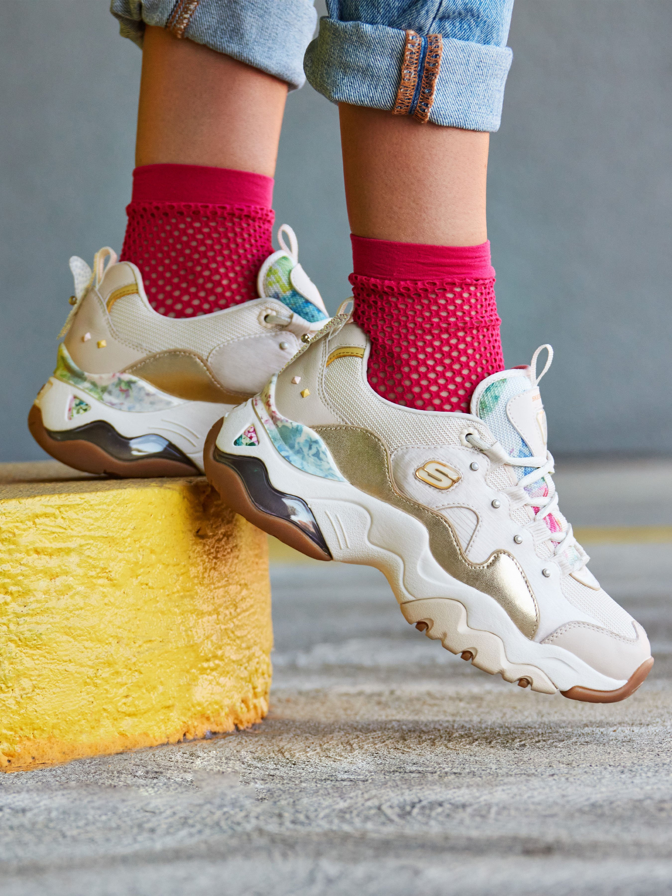 Кроссовки Skechers D'LITES 3.0 AIR PREMIUM HERITAGE модель 149244 NTGD Фото