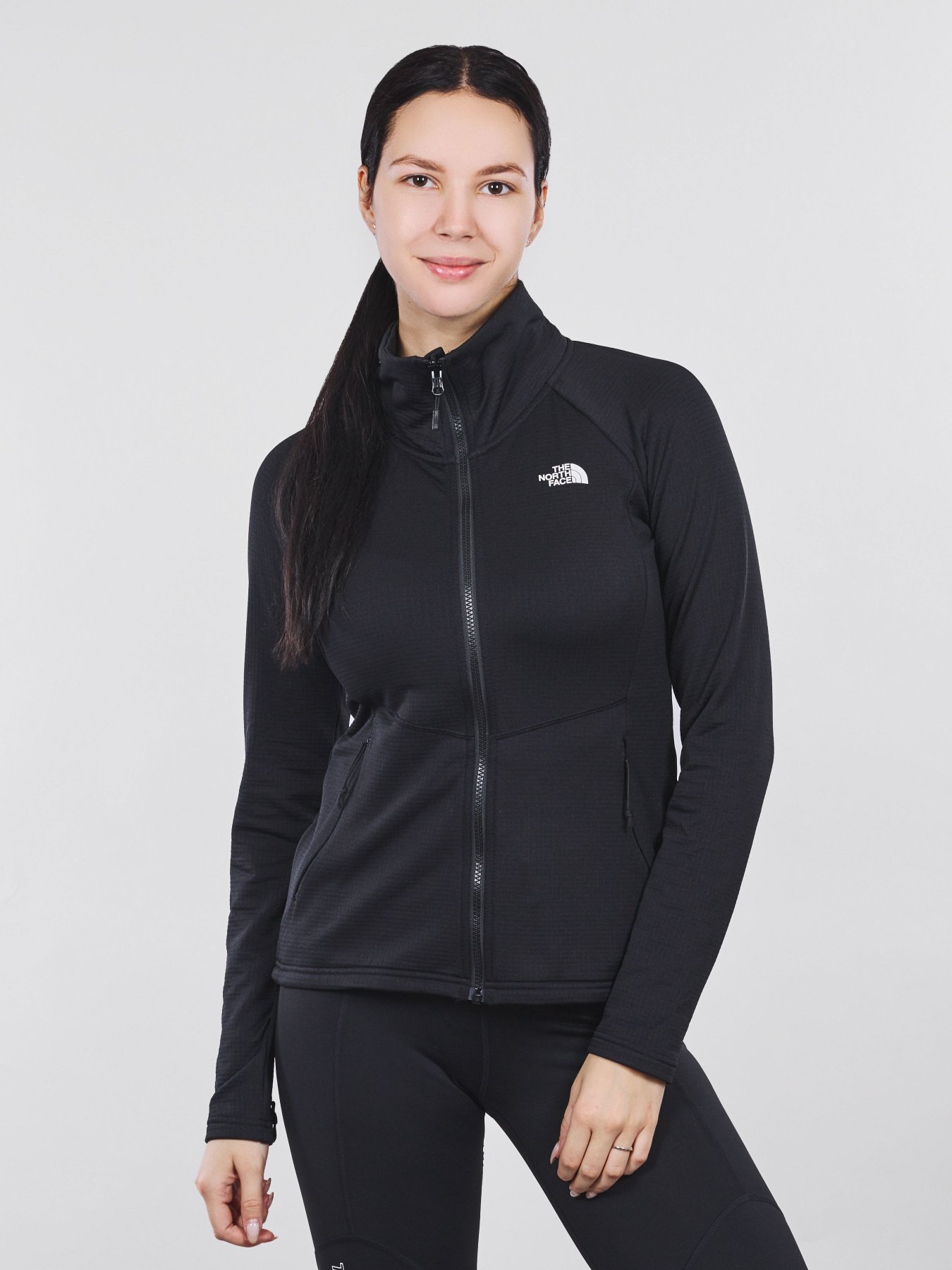 Худи и свитшоты The North Face Quest Grid Midlayer модель NF0A3Y1FJK31 Фото