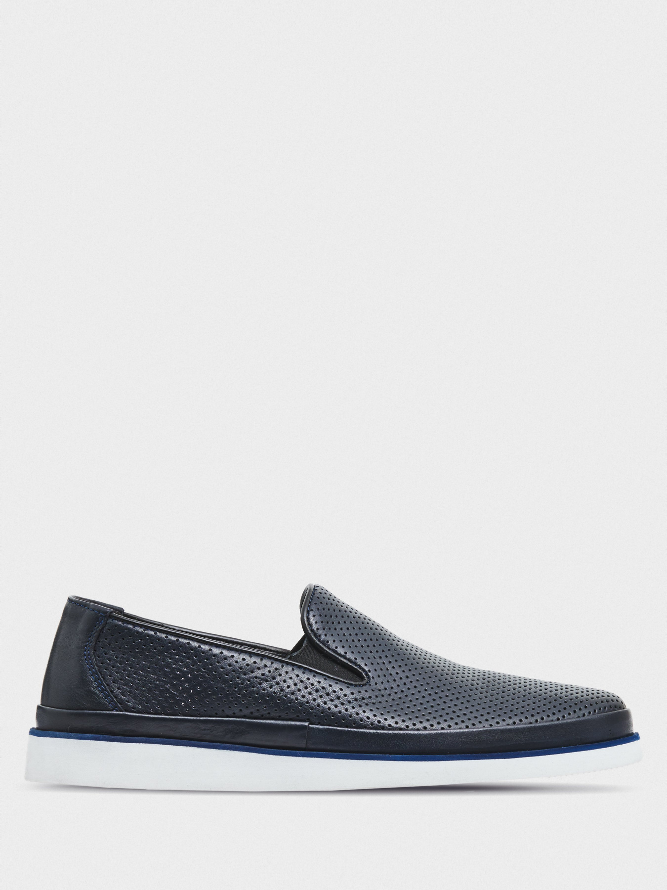 Сліпони та мокасини GRAF shoes модель SYM-AT-03 NAVY NAPA Фото