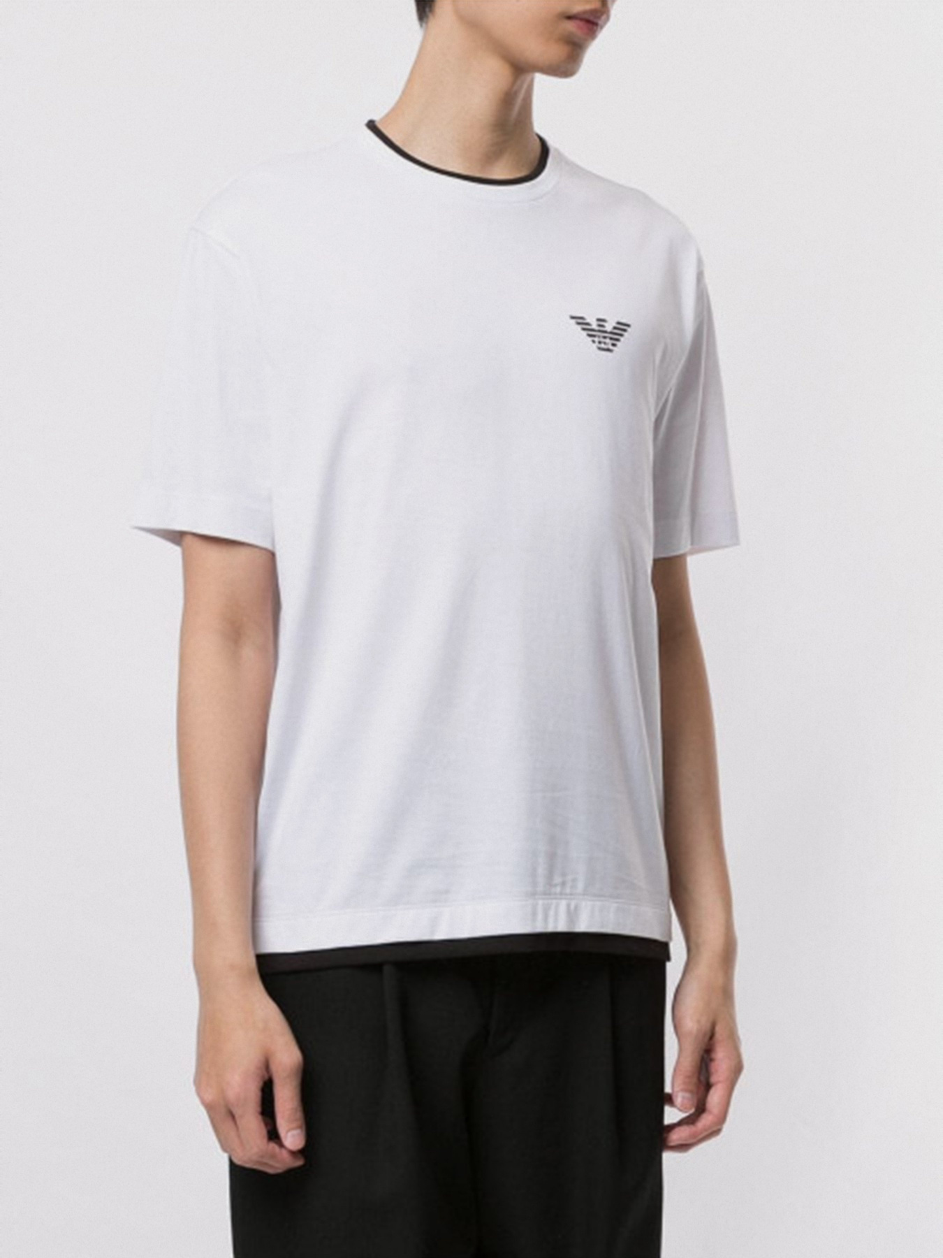 Футболки і поло Emporio Armani модель 3H1TM0-1JCQZ-F150 Футболки і поло Emporio Armani модель 3H1TM0-1JCQZ-F150 Фото