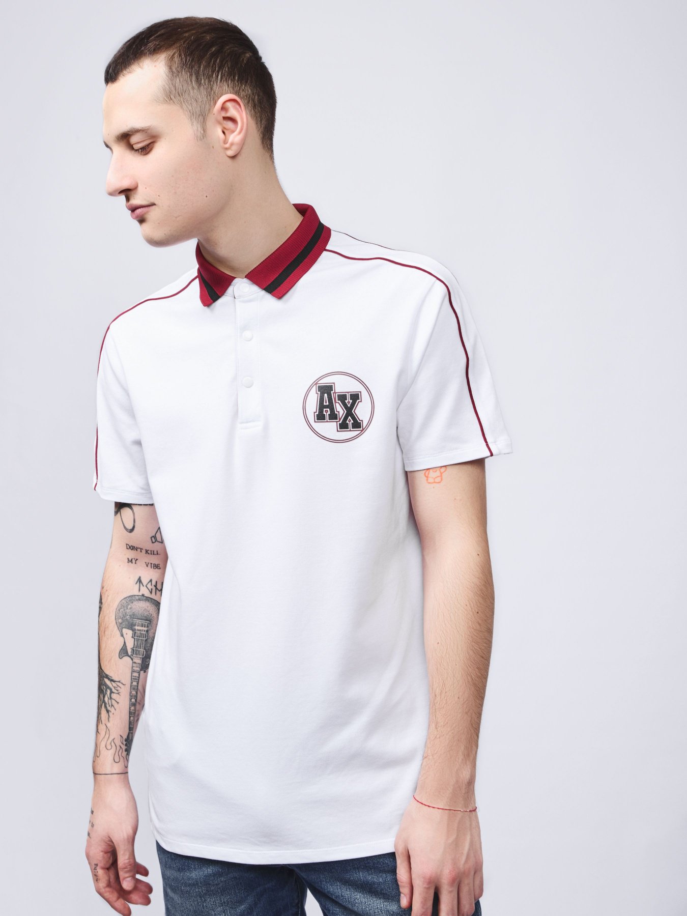 Поло Armani Exchange модель 3HZFFC-ZJ1VZ-1100 Фото