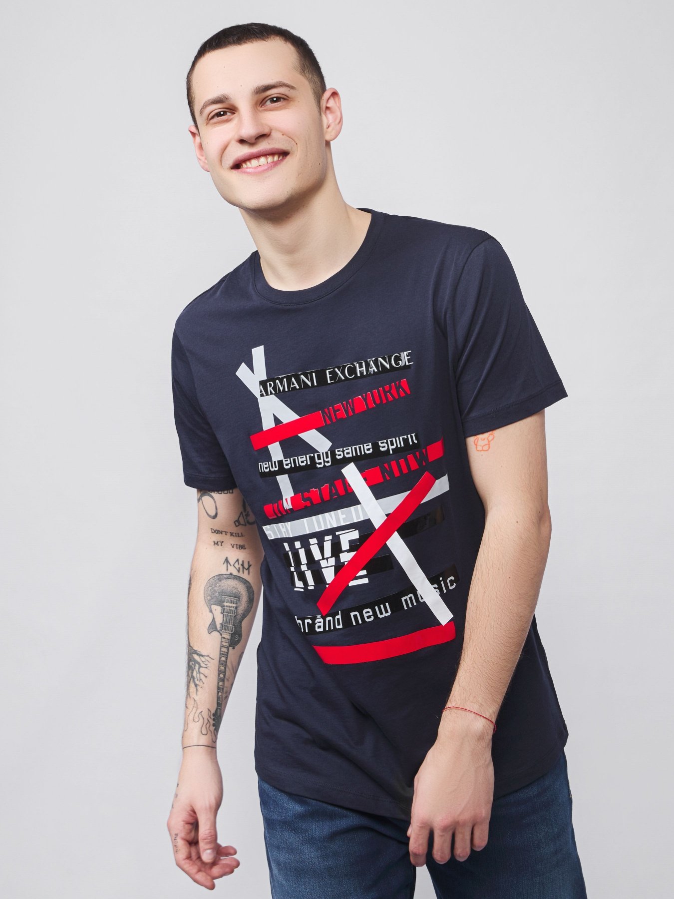Футболки и поло Armani Exchange модель 3HZTBV-ZJH4Z-1510 Фото