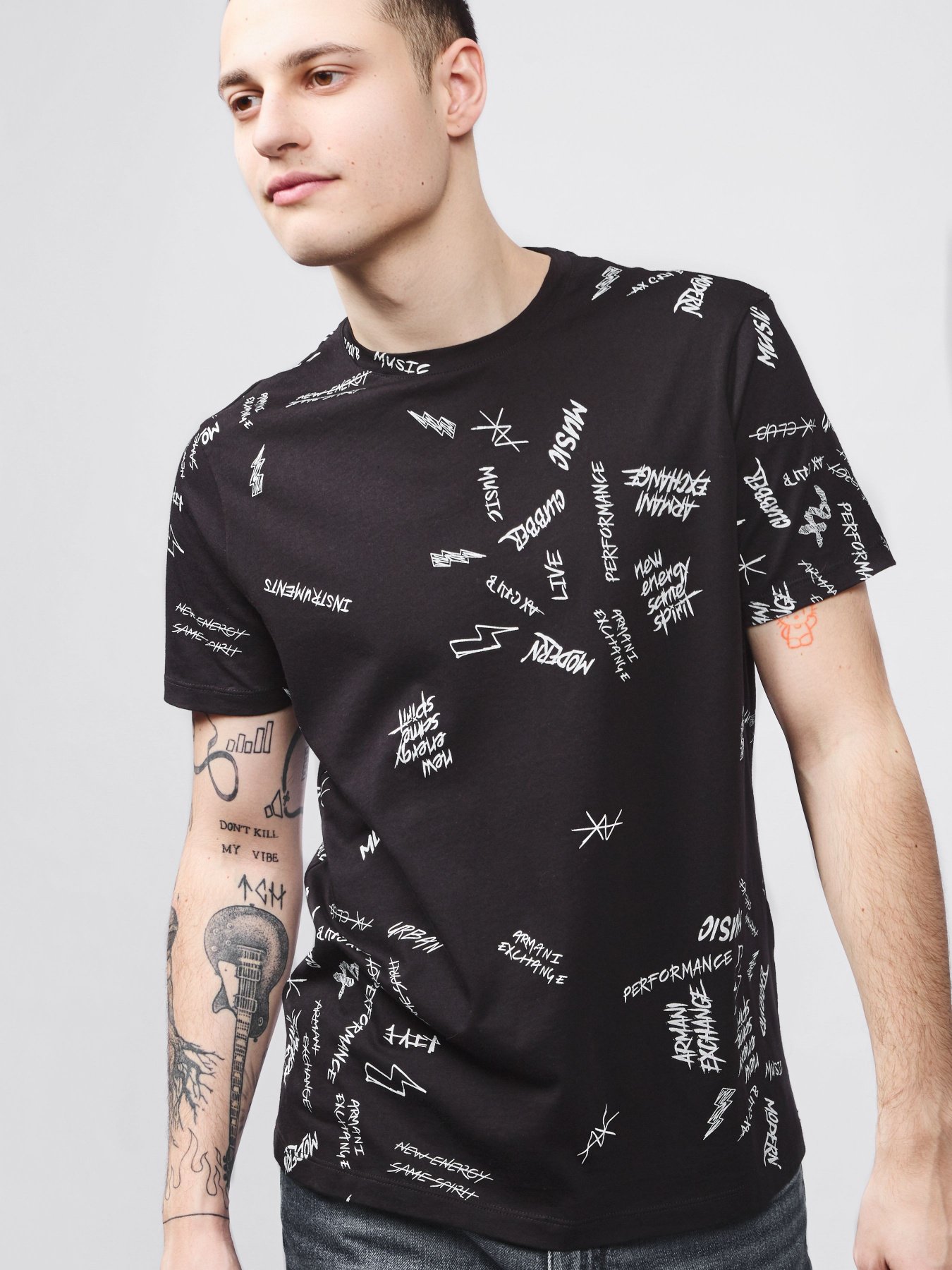 Футболки и поло Armani Exchange модель 3HZTFR-ZJH4Z-7223 Фото