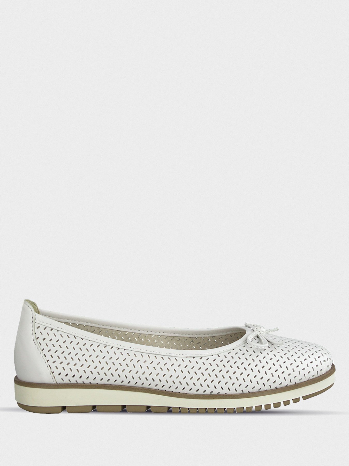 Туфли и лоферы Tamaris модель 22121-24-117 WHITE LEATHER Фото