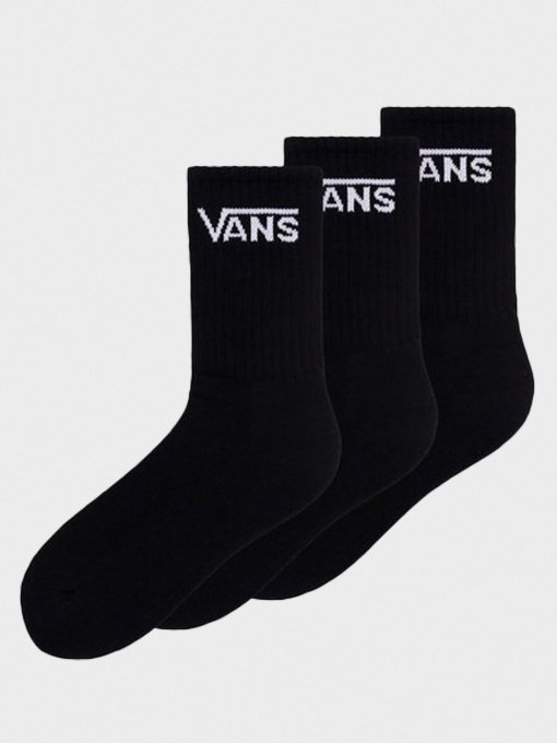 Носки и гольфы Vans Kids Classic Crew 31,5 - 38 модель VN000XNQBLK1 Фото