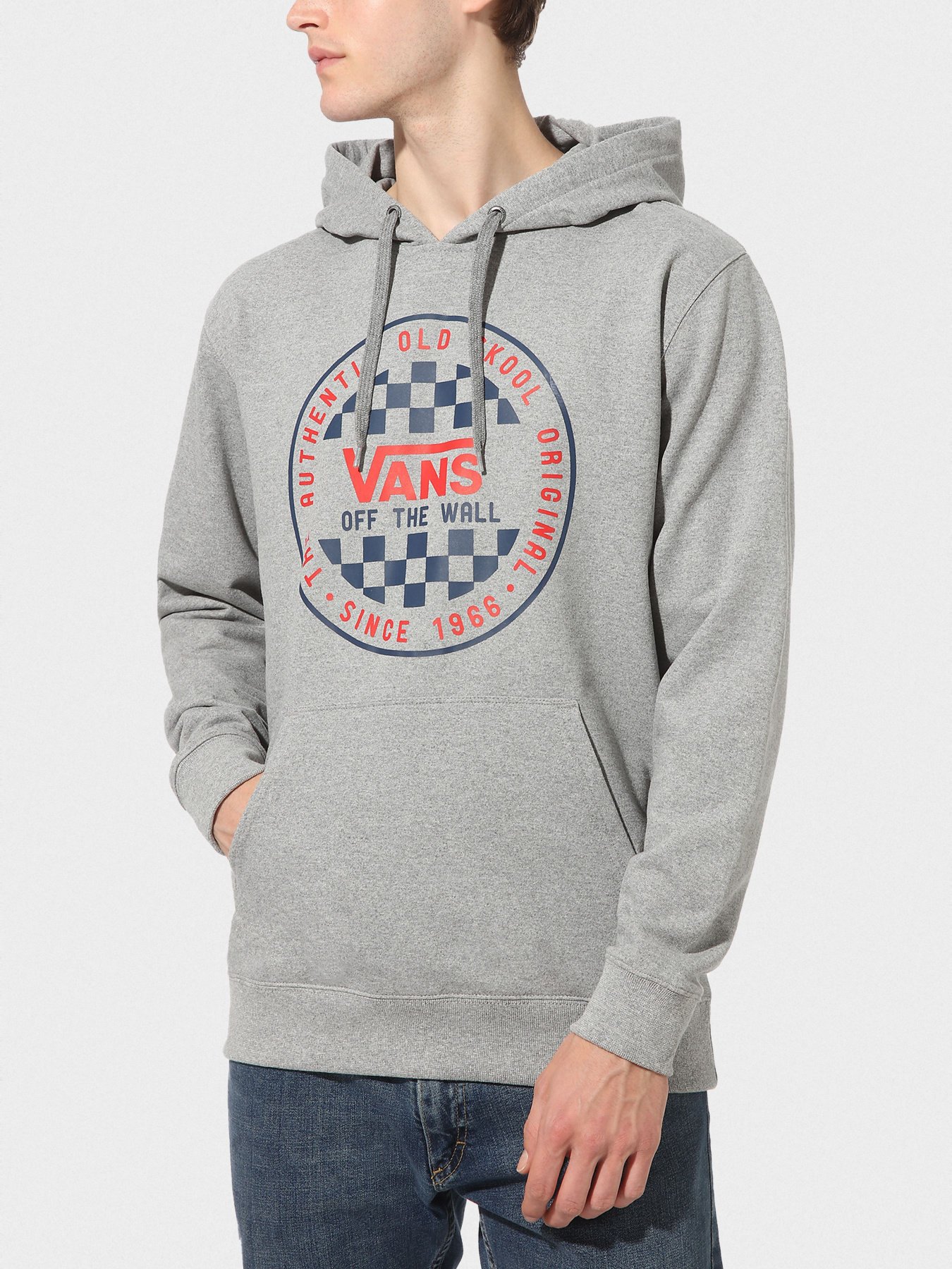 Худи и свитшоты Vans CHECKER PO модель VN0A49TK02F Фото