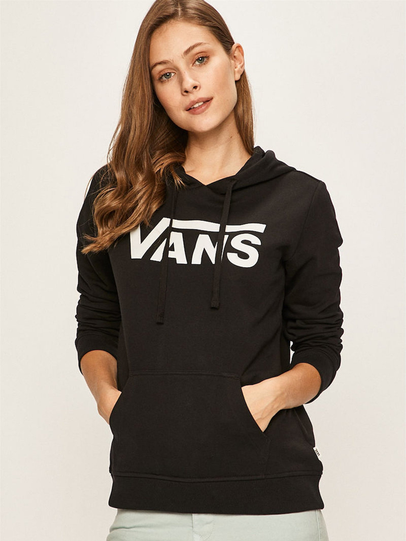 Худи и свитшоты Vans CLASSIC V FT HOODIE модель VN0A4DRDBLK Фото