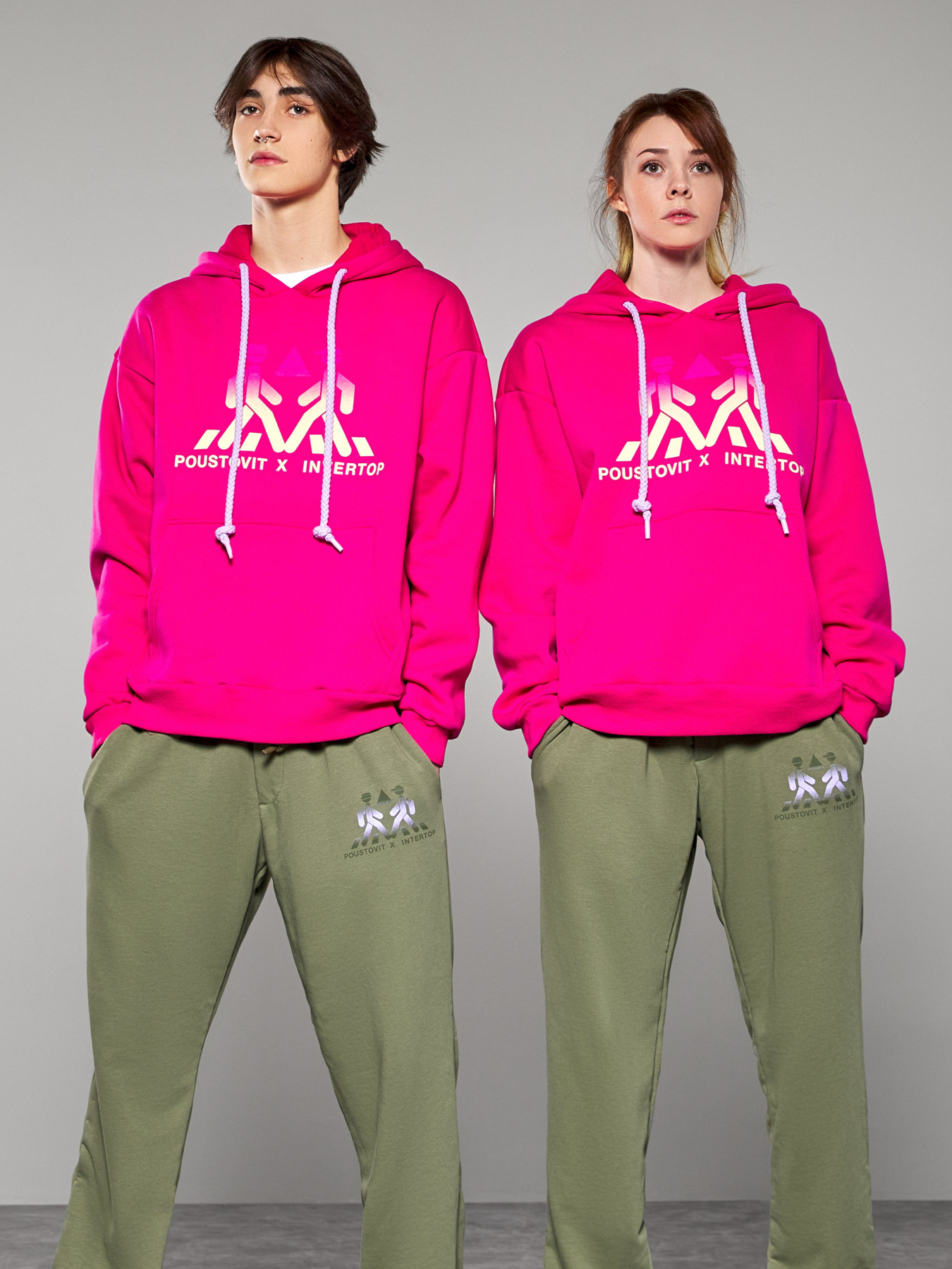 Худі та світшоти POUSTOVIT X INTERTOP модель ITOPPOUS(худиУР)03 Фото