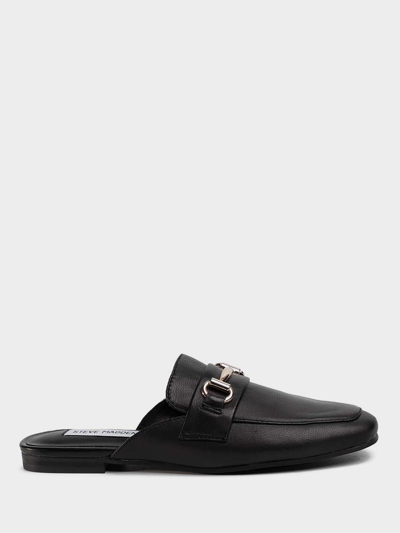 Шлёпанцы Steve Madden модель SM11000935 BLACK LEATHER Фото