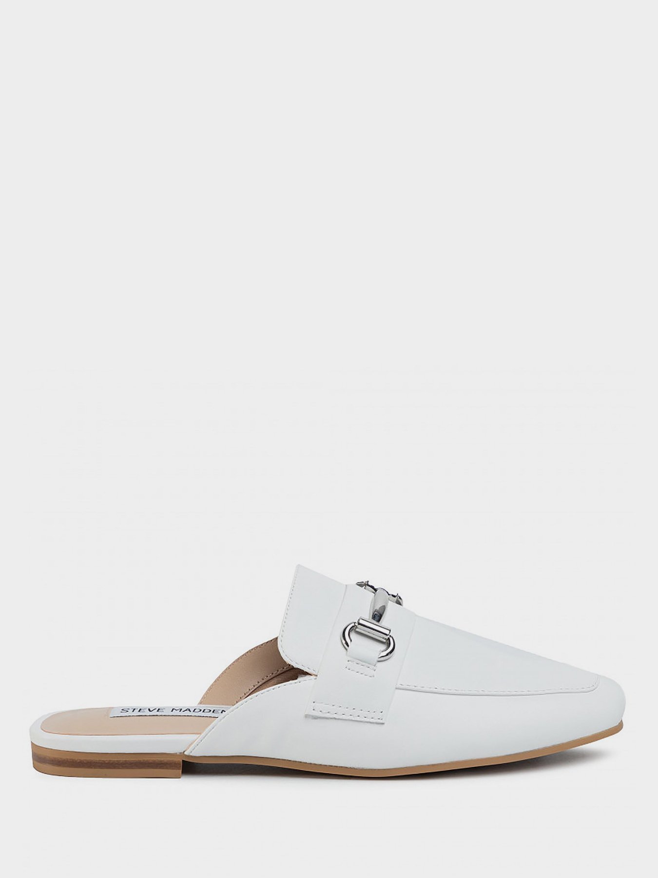 Шлёпанцы Steve Madden модель SM11000935 WHITE LEATHER Фото