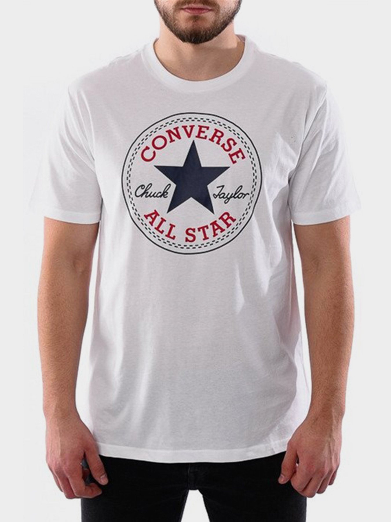 Футболки и поло CONVERSE Chuck Taylor Patch Nova модель 10007887-102 Фото