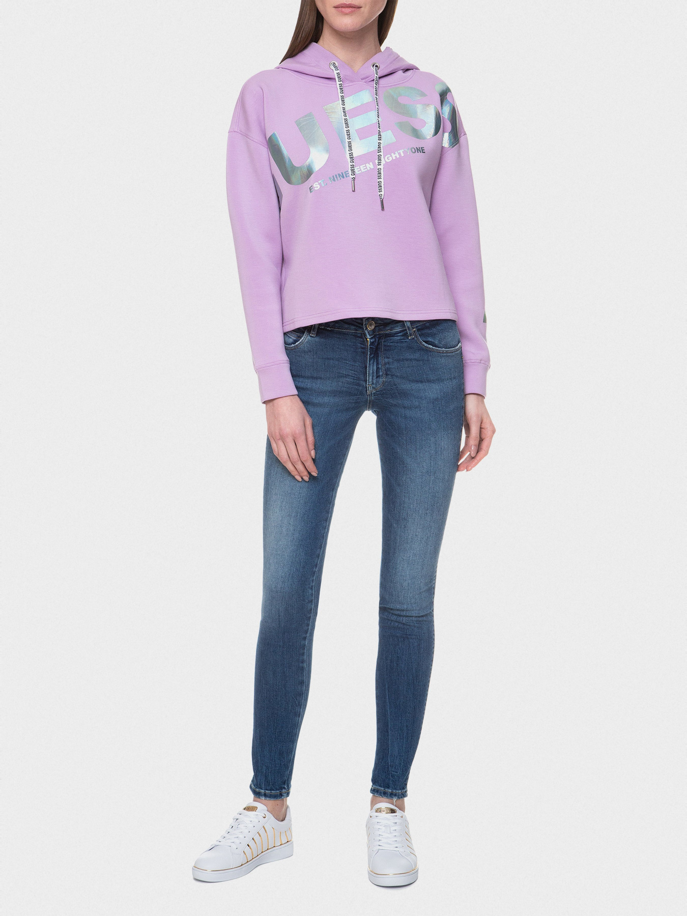 Худи и свитшоты GUESS модель W01Q88-K7UW0-G4G8 Фото
