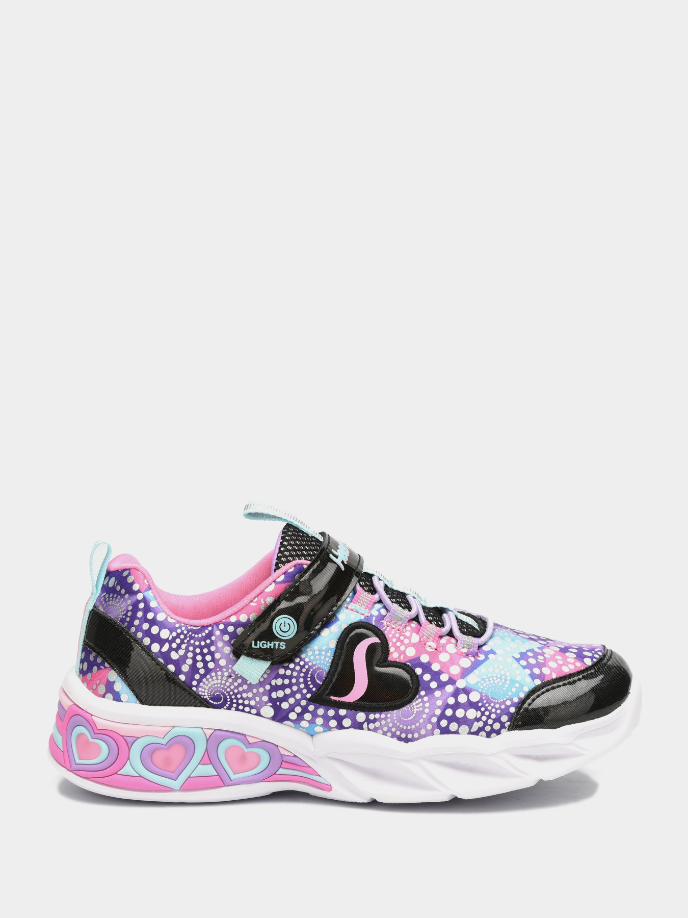 Кросівки Skechers Sweetheart Lights модель 302059L BKMT Фото