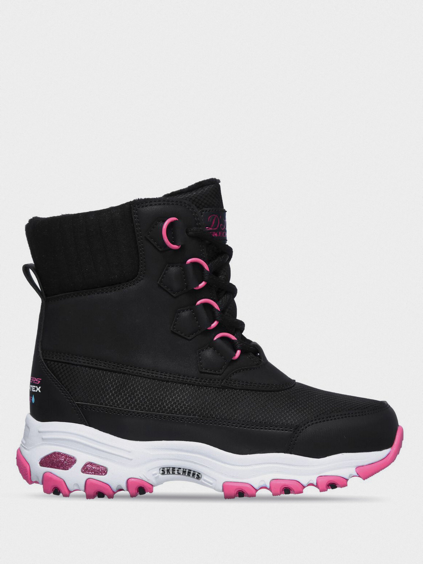 Черевики та чоботи Skechers D'Lites - Sweet Rain модель 88883L BKHP Фото