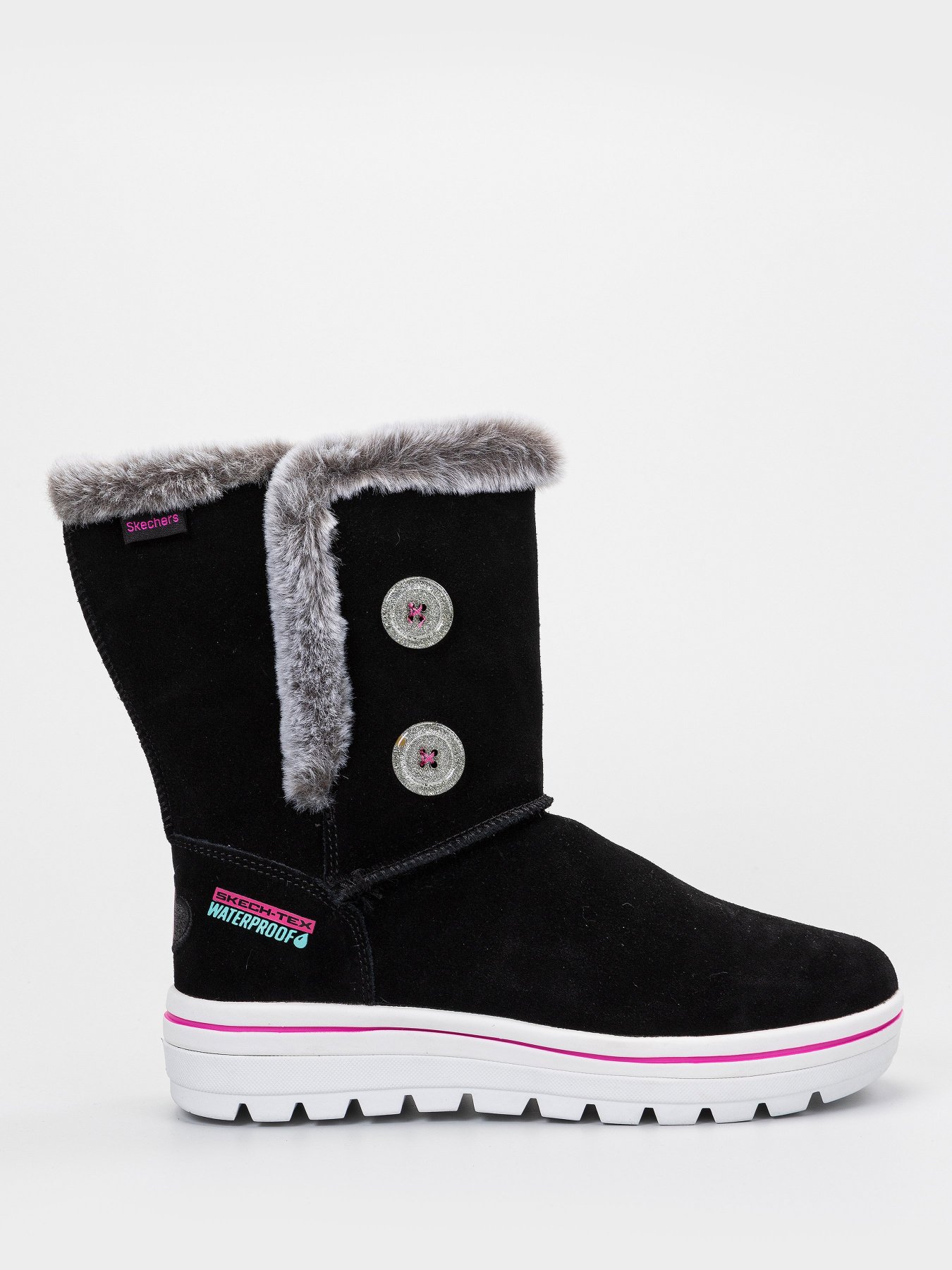 Ботинки и сапоги Skechers Street Cleats 2 - Drizzly Dreamer модель 88505L BLK Фото