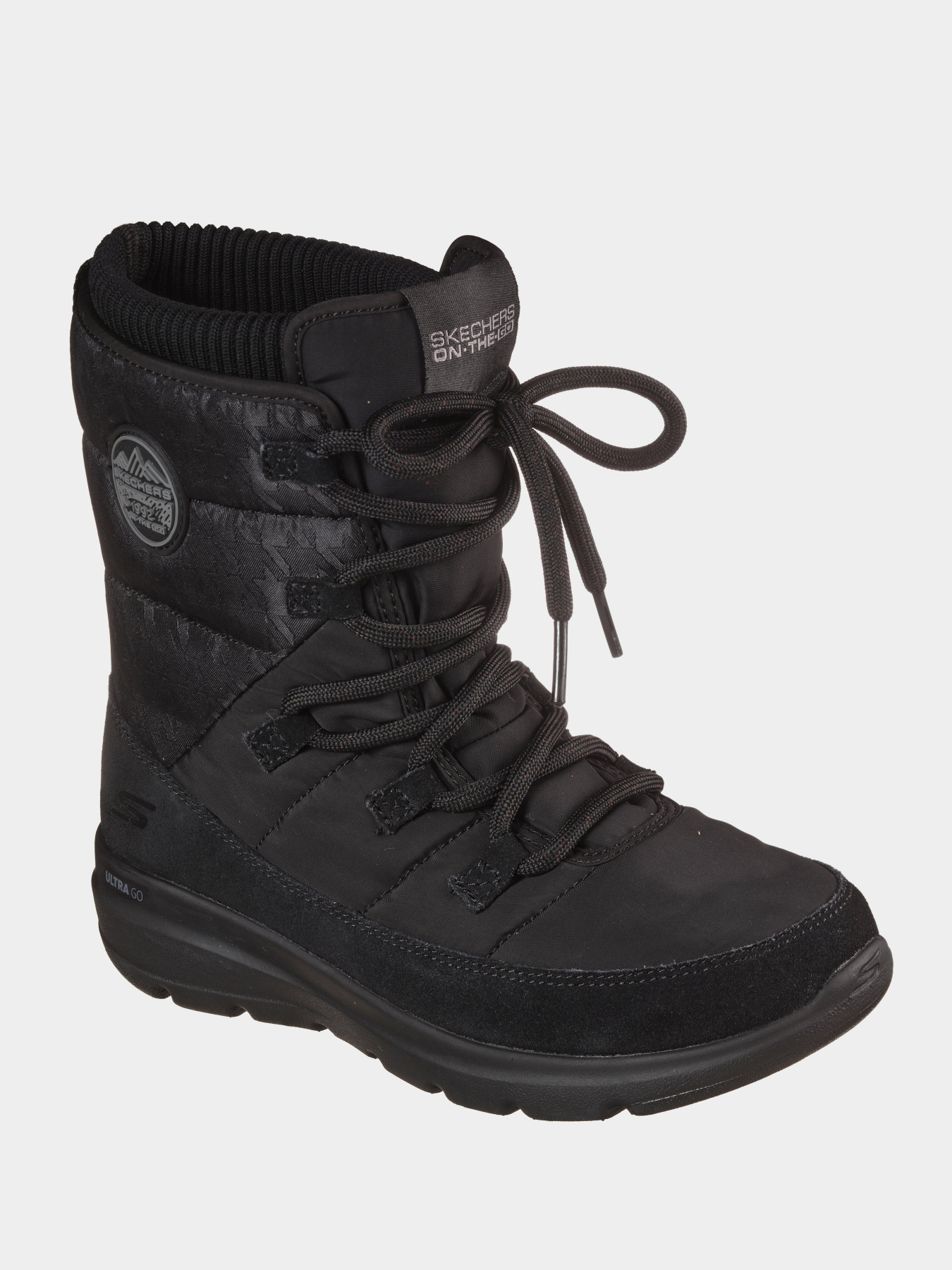 Ботинки и сапоги Skechers Glacial Ultra - Continental модель 144157 BBK Фото